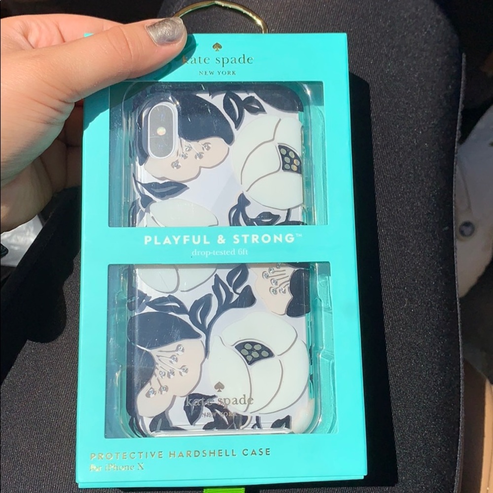 Kate spade iPhone X protective hardshell case